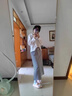 歐貨長(zhǎng)袖連帽衛(wèi)衣外套女春秋薄款2025新款顯瘦正肩短款早秋上衣服 白色 L 曬單實(shí)拍圖