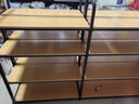 沐意 中島柜多層可調(diào)節(jié)超市貨架展示架便利店玩具禮品掛鉤展柜貨物架 雙面中島副架 長(zhǎng)87.5 層板款 曬單實(shí)拍圖
