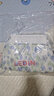 樂町蕾絲拼接長袖碎花裙度假風(fēng)V領(lǐng)藍(lán)碎花雪紡連衣裙 藍(lán)印花(現(xiàn)貨) L 曬單實拍圖