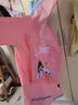 逗趣家 兒童雨衣男女童幼兒園雨具全身防水安全反光條帶書(shū)包位小學(xué)生上學(xué)專(zhuān)用雨披寶寶小孩雨衣 粉色美人魚(yú) 3XL 碼 曬單實(shí)拍圖