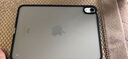 酷思麥適用iPad mini5保護殼2021iPad Pro11透明Air45迷你6磨砂硬殼10.2保護套 黑+鋼化膜 iPad mini6/7通用【8.3寸】 曬單實(shí)拍圖