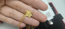 周六福（ZLF） 黃金項鏈女款足金5G金楓葉永恒愛(ài)情鏈墜套鏈等楓來(lái) 計價(jià) 40+5cm尾鏈 - 3.28g 曬單實(shí)拍圖