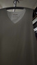 浪莎（LangSha）無(wú)痕保暖背心男士加厚加絨秋冬內(nèi)穿德絨坎肩棉馬甲無(wú)袖t恤保暖衣 白色+白色兩件裝 XL 120-140斤穿 曬單實(shí)拍圖