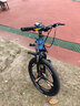 永久（FOREVER）兒童自行車(chē)男女孩6-15歲中大童中小學(xué)生18-22寸鎂合金變速山地車(chē) 鎂合金 藍色 變速 一體輪 22寸 曬單實(shí)拍圖