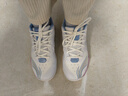 李寧（LI-NING）羽毛球鞋減震耐磨變色龍6 LITE男女同款6代羽毛球訓(xùn)練鞋 男女同款變色龍6LITE白 39 (240mm) 曬單實拍圖
