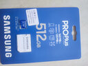三星（SAMSUNG）高速內存卡 TF卡 A2 180M 支持4K 大疆無(wú)人機存儲卡V30 U3 pocket3/action4運動(dòng)相機專(zhuān)用SD卡 藍卡PRO Plus 512G 曬單實(shí)拍圖