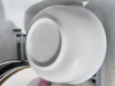錦鳯 纯白骨瓷碗米饭碗汤碗景德镇餐具家用陶瓷大面碗汤锅单个 饭碗5英寸澳碗 实拍图