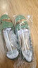 包小姐與鞋先生奇幻雨林夏季羊反絨老虎刺繡單鞋女222265 綠色 36 曬單實拍圖