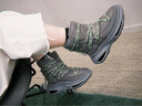 COZY STEPS可至【方槍槍同款】男女款冬新款厚底羊皮毛一體保暖太空雪地靴 薄霧灰 （女） 37 曬單實(shí)拍圖