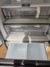 美的（Midea）冰箱432升法式多门四开门冰箱 家用双变频 一级能效 风冷无霜智能电冰箱温湿精控 BCD-432WFPZM(E) 实拍图
