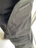5.11（TACTICAL SERIES ）美國511耐磨工裝褲男戰術(shù)褲時(shí)刻待命防潑水作訓褲休閑長(cháng)褲74512  黑色（直筒型） 32-32腰圍2尺5-2尺6褲長(cháng)約108CM 曬單實(shí)拍圖
