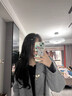SHILUOZHEN七夕情人節(jié)禮物送女友愛人老婆胸針高檔女奢侈大氣收腰防走光別針 迭香胸針（灰珠）【精美禮盒】 曬單實(shí)拍圖