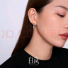 白嵐柳葉碧玉耳釘925銀耳飾耳墜女輕奢復(fù)古時尚設(shè)計感氣質(zhì)生日送老婆 柳葉碧玉耳釘 曬單實拍圖