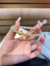 小米星和田玉散珠和田玉手串女晴水串珠手工diy手鏈 中冰晴-6mm*5顆裝新升級(jí)賞峰老 曬單實(shí)拍圖
