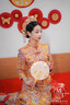締晶新娘秀禾頭飾金色鳳冠中式結(jié)婚古裝流蘇發(fā)飾顯臉小秀禾服配飾大氣 頭飾+發(fā)釵+耳環(huán)（耳夾款） 曬單實(shí)拍圖