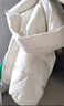 鴨鴨（YAYA）羽絨馬甲女外穿秋冬新款情侶男女同款連帽馬夾背心羽絨服外套 米白色 M /160(建議100-115斤) 曬單實(shí)拍圖