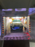 地下室立柱 PVC泡沫反光貼保護車庫停車場免打孔柱子包邊EVA防撞條軟包護墻角 泡沫黑黃色80公分直角 帶背膠 曬單實拍圖