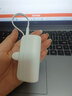 沃品（WOPOW）口袋充電寶迷你小巧便攜自帶線(xiàn)移動(dòng)電源L27 白色 10000mAh 白色 10000mAh 曬單實(shí)拍圖