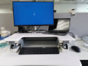 乐歌升降桌升降电脑桌站立办公升降台笔记本桌家用可折叠桌 M9S雅白 实拍图