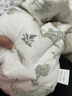 全棉時(shí)代睡袋純棉秋冬新生兒厚款分腿睡袋感溫標寶寶嬰兒防驚跳包被 【暖冬厚款】林間小松鼠（15-20℃） 110碼（推薦身高105-115cm） 曬單實(shí)拍圖