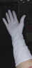 詩(shī)尼爾食品級一次性丁腈手套加長(cháng)加厚防水防油家務(wù)廚房洗碗清潔丁晴手套 白色12寸加長(cháng)加厚100只（盒裝） S/小號掌寬7-8cm 曬單實(shí)拍圖