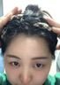 巧丂 復(fù)古格紋發(fā)箍高顱頂女外出百搭時(shí)尚氣質(zhì)頭箍防滑壓發(fā)卡子頭飾 黑色條紋 曬單實(shí)拍圖