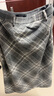 自巧小個(gè)子灰色格紋直筒半身裙女2024秋冬新款英倫學(xué)院風(fēng)短款裙子 花灰格中長(cháng)款 M （4碼） 曬單實(shí)拍圖
