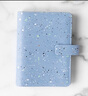 Filofax記事本英國進(jìn)口高檔活頁(yè)手帳筆記本簡(jiǎn)約軟皮面日程記錄手冊印花系列A6五彩淡藍星空028727 曬單實(shí)拍圖