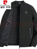 皮爾卡丹（pierre cardin）2025新款中老年男夾克爸爸秋裝外套春秋季40加大加肥50歲休閑上衣 HX-2116藏青 175/L 適合110-130斤 曬單實(shí)拍圖