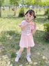 巴帝巴帝女童套裝夏季2025新款兒童背心短裙兩件套夏裝女寶寶休閑夏款衣服 粉色 冰塊企鵝 110 推薦身高100-110CM 曬單實(shí)拍圖