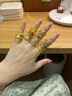 周生生黃金戒指 足金愛情密語皇冠戒指女款 生日禮物90227R 計價3.1克 曬單實拍圖