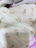 妙奕嘉純欲碎花長袖連衣裙女裙子海邊沙灘裙度假長裙春早秋新品衣服女裝 花邊小黃花蛋糕連衣裙 S 【建議95斤以下】 曬單實拍圖