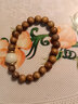 靈月閣綠檀木菩提根貓爪手串文玩手鏈男女中國風(fēng)佛珠檀香復古圣誕節禮物 綠檀 小貓爪 8mm 曬單實(shí)拍圖