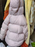 坦博爾兒童羽絨服輕柔連帽短款外套TC230302 愛(ài)麗粉 120 60 曬單實(shí)拍圖