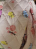 嚕嚕牛冬季女童兒童睡衣純棉夾棉三層加厚秋冬女孩大童家居服套裝 粉紅色-82218 165 (22碼建議身高155-160) 曬單實(shí)拍圖
