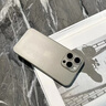 特雷索 蘋果16promax手機(jī)殼iphone15promax保護(hù)套PC磨砂耐磨防指紋超薄親膚簡約男女款 【鈦黑色】 iPhone15Pro Max 曬單實(shí)拍圖