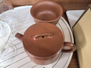 廣西欽州坭興陶茶壺 寬口漢瓦壺 名家純手工功夫茶具家用泡茶壺 1壺1杯【自用套裝】 150ml 曬單實(shí)拍圖