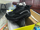 道德金勞保鞋女四季透氣防砸防刺穿塑料鋼包頭工作絕緣時(shí)尚新款勞保女鞋 黑色【防砸+透氣】 34 腳寬腳胖拍大一碼 曬單實(shí)拍圖