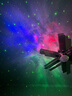 赟婭極光星空燈滿(mǎn)天星投影燈臥室七彩星云激光投影儀送女生六一禮物 夢(mèng)幻極光藍牙投影燈【七彩星云】 曬單實(shí)拍圖