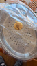 京嚴(yán)304不銹鋼蒸魚(yú)鍋大號(hào)橢圓蒸鍋蒸籠家用電磁爐蒸魚(yú)神器 【雙層】304不銹鋼｜蒸魚(yú)鍋 2層 39cm 送【夾子+蒸架+瓷盤(pán)】 曬單實(shí)拍圖