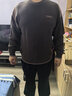布先生布先生撞色圓領(lǐng)毛衣男2023春秋新品落肩袖上衣長(cháng)袖KT01952 咖啡 3XL (190) 曬單實(shí)拍圖