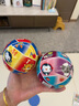 費雪（Fisher-Price）充氣手抓可愛(ài)拍拍彈力球玩具寶寶初級訓練幼兒園玩樂(lè )生日禮物 彩印球套裝（兩個(gè)裝） 曬單實(shí)拍圖