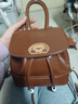 慕昂今年流行小眾女雙肩包2026新款時(shí)尚百搭小背包復古迷你小書(shū)包 棕色 帶掛件 曬單實(shí)拍圖