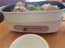 OIDIRE 多功能鍋 電火鍋料理鍋電蒸鍋烤肉鍋煎烤機(jī)多用途電煮鍋2.5L ODI-DGN02 配深煮鍋＋煎烤盤＋蒸籠 曬單實(shí)拍圖