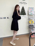 啄木鳥(niǎo)軟底法式瑪麗珍鞋女2025夏季新款淺口平底百搭小皮鞋配裙子女單鞋 米白色 37 (235mm) 腳寬建議拍大一碼 曬單實(shí)拍圖