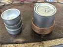 探險(xiǎn)者（TAN XIAN ZHE）戶外茶具鈦茶具鈦杯戶外茶具煮茶套裝便攜式旅行茶具露營(yíng)裝備全套 旅行茶具 泡茶|濾茶器+杯*3+包 曬單實(shí)拍圖