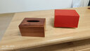 冠木匠 緬甸花梨木紅木紙巾盒客廳抽紙盒實(shí)木紙巾收納盒高檔精品素面紙抽盒榫卯餐巾紙盒 短款獨板（精品嘗鮮價(jià)限購1個(gè)） 曬單實(shí)拍圖