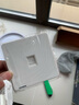 西門子（SIEMENS）致典系列雅白 開關(guān)插座面板電源墻壁插座 家用墻壁暗裝86型 單開雙控開關(guān) 曬單實(shí)拍圖