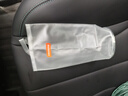 MIXSAS車(chē)載雨傘收納袋汽車(chē)多功能垃圾桶雨傘盒放雨傘桶傘套車(chē)內用置物桶 多功能收納桶【透明-1個(gè)裝】 曬單實(shí)拍圖