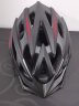MOON骑行头盔一体成型抗冲击公路山地两用头盔男女通用自行车安全盔 常规版黑红赛车道 M(55-58CM) 实拍图